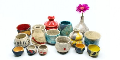 handgemachte Raku Keramik