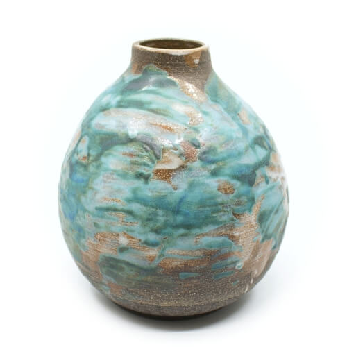 handgemachte große Vase 'raue See' Vase 'raue See'